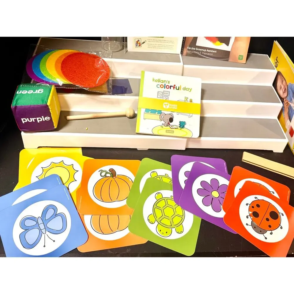 KiwiCo Kiwi Koala Crate “Color Mixing” For Ages 2+ STEM Build Box New in Box